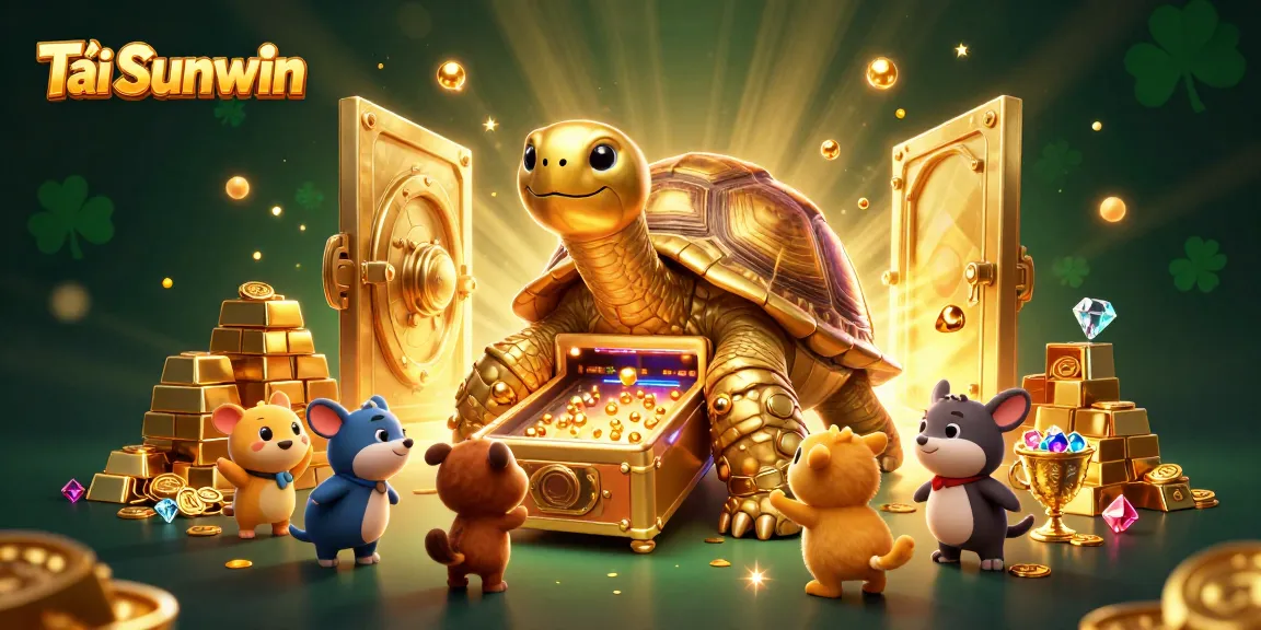Experience Tải Sunwin with exciting games depicted by lively 3D characters and golden treasures