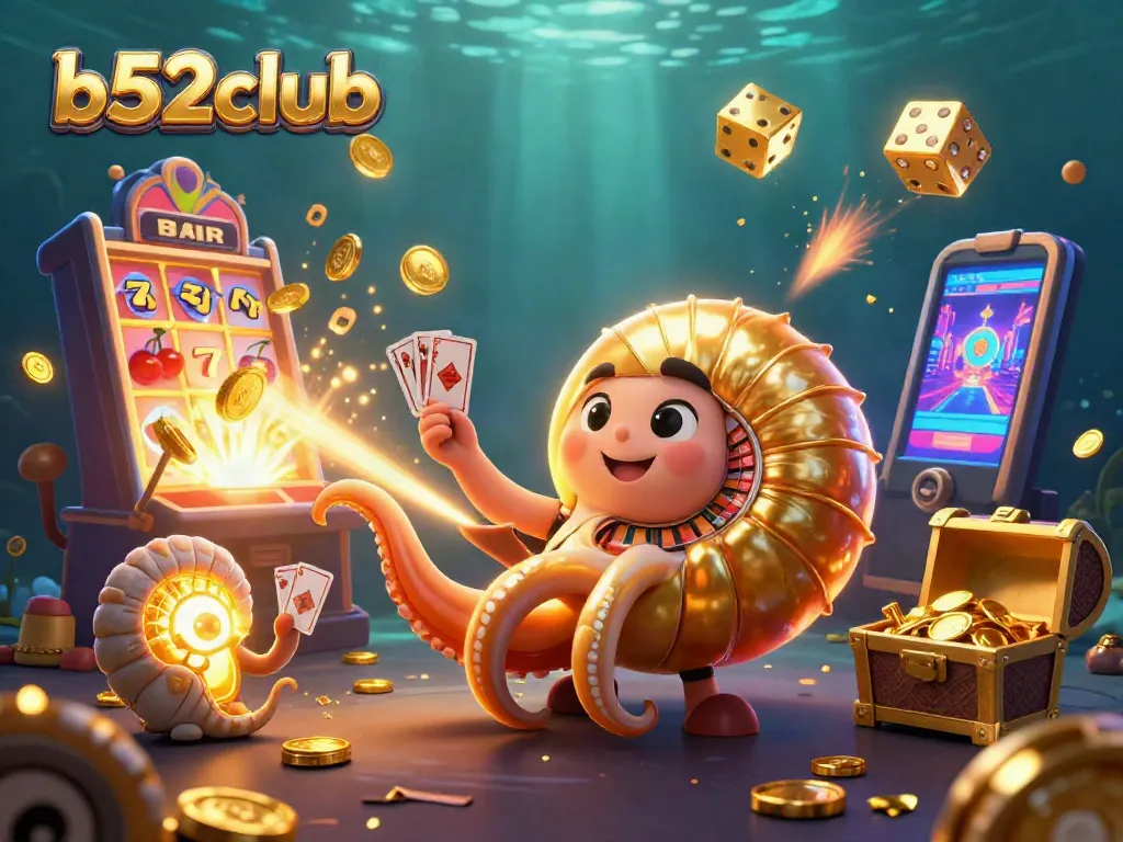Experience thrilling slots at b52club with a mesmerizing nautilus roulette and jackpot excitement.